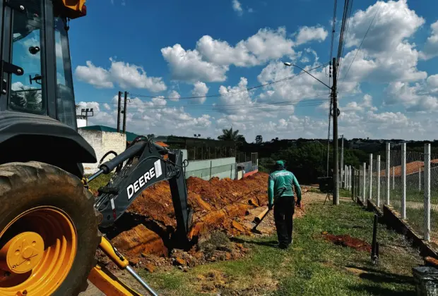 Após pedidos dos moradores, Saean inicia instalação da rede de esgoto no Martinelli