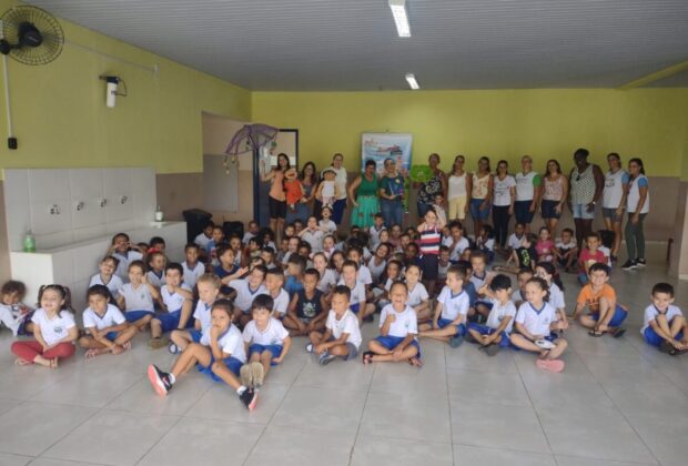 Pré-escolas municipais recebem apresentações do Projeto Nutrindo Saberes