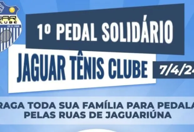 Evento Solidário do Jaguar Club em Jaguariúna: Pedalando pela Solidariedade