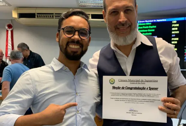 Câmara Municipal de Jaguariúna Concede Moção de Congratulação e Louvor ao Dr. Caius Godoy pelo Projeto Kart Terapia