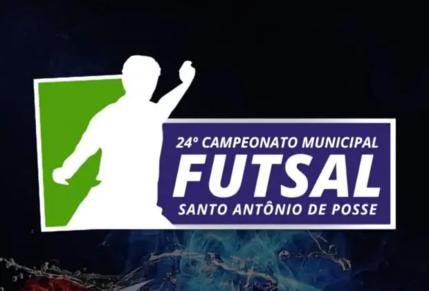 Resultados do 24° Campeonato de Futsal de Santo Antônio de Posse