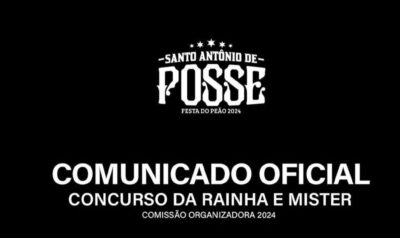 Resultados da Escolha da Corte da Festa de Peão de Santo Antônio de Posse Anulados após 5 Dias do Evento
