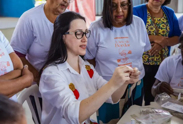 Projeto A Arte de Bordar desembarca em Mogi Guaçu com formação gratuita para 100 mulheres