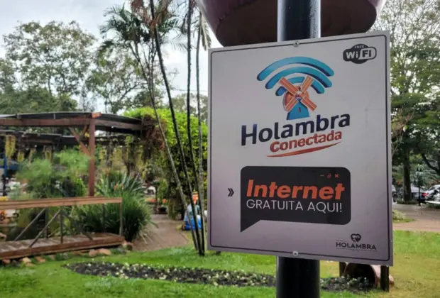 Holambra Conectada: espaços públicos da cidade passam a contar com internet gratuita