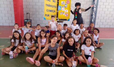 Prefeitura promove campanha educativa sobre trânsito nas escolas municipais de Artur Nogueira