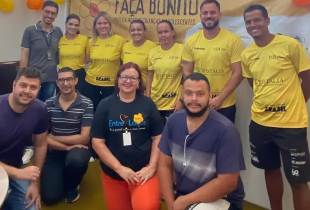Equipe do Projeto Esporte é Saúde participa de roda de conversa sobre Maio Laranja