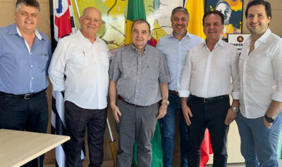 Em reunião com o prefeito Rodrigo Falsetti, Grupo Savegnago confirma Paulistão Atacadista em Mogi Guaçu