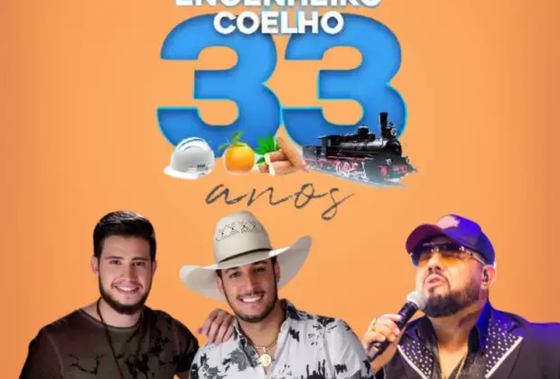 Engenheiro Coelho Celebra seu 33º Aniversário com Shows Gratuitos e Diversão para Toda a Família