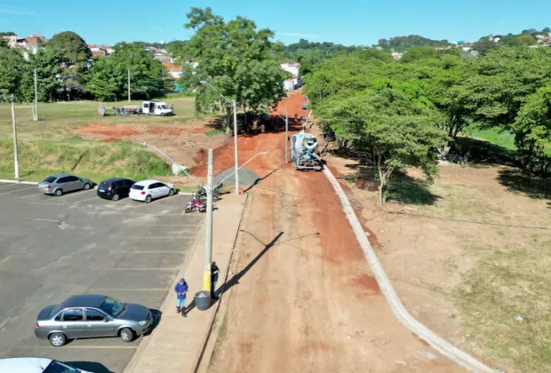 Reivindicação antiga: Rua Antenor Benedito da Cunha no Jardim Cristina começa a receber infraestrutura