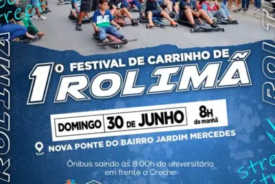 Participe do 1º Festival de Carrinho de Rolemã