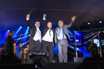 100 ANOS: Corporação Musical 24 de Junho reúne milhares de pessoas no Arraiá Sinfônico