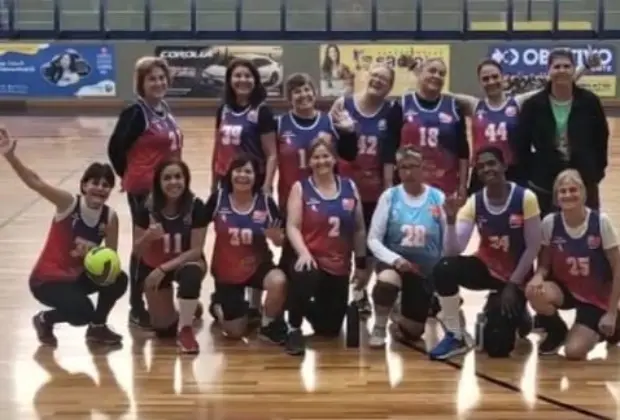 Voleibol 60+ de Amparo faz rodada dupla pela Copa Jaguariúna