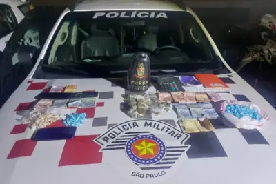 Operação da Força Tática Desmantela Esquema de Tráfico de Drogas em Mogi Guaçu