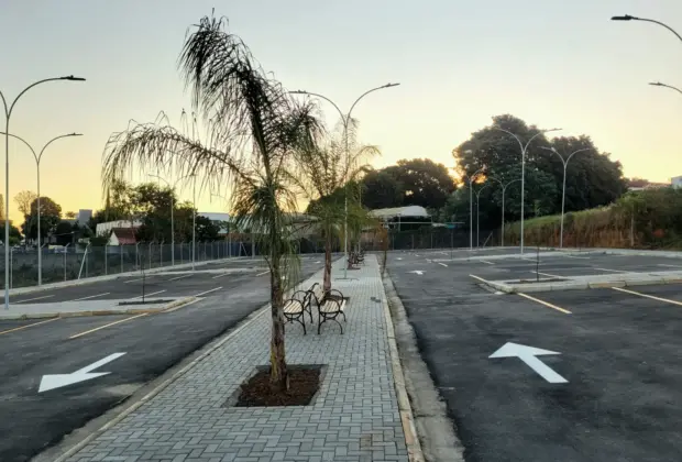 Prefeitura inaugura na próxima sexta-feira  Bolsão de Estacionamento Turístico Central