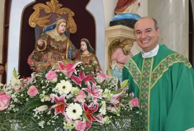 Fiéis Católicos comemoram o dia de Sant’Ana, Padroeira de Pedreira