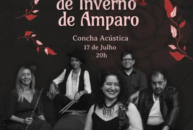 Show “Divas” com Camila Fran Lima – Quinteto Traz Protagonismo e Representatividade ao 23º Festival de Inverno de Amparo