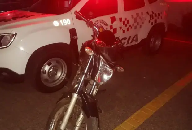 Perseguição Policial Termina em Colisão e Apreensão de Motocicleta em Mogi Mirim