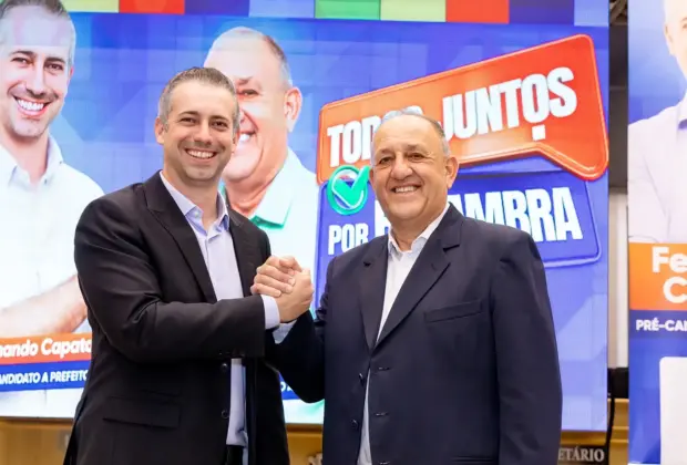 Coligação “Todos Juntos por Holambra” Oficializa Pré-Candidaturas de Fernando Capato e Miguel Esperança para Reeleição