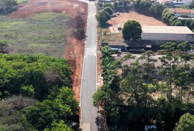 Nova infraestrutura: Prefeitura finaliza pavimentação asfáltica de via no Jardim Novo I