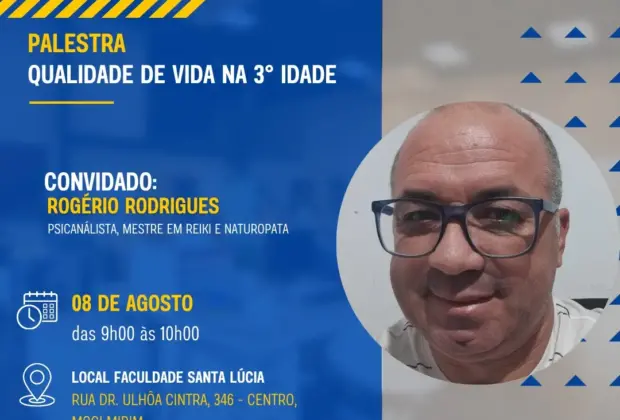 FUNDO SOCIAL RECEBE INSCRIÇÕES PARA PALESTRA PARA O PÚBLICO ACIMA DOS 60 ANOS