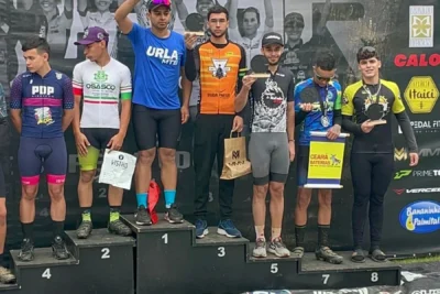 Gabriel da Costa disputou a 5ª etapa da Copa FBR de Mountain Bike em Porto Feliz