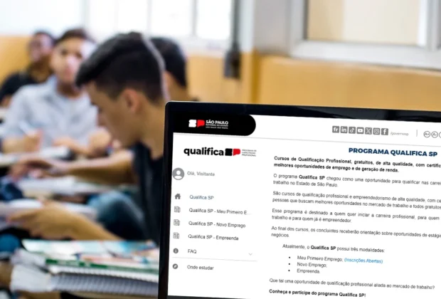 Qualifica-SP “Novo Emprego” disponibiliza gratuitamente para Pedreira cursos de Qualificação Profissional no formato EAD