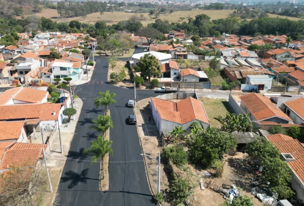 Nova infraestrutura de pavimentação asfáltica é finalizada em avenida do Cidade Nova Mogi Guaçu, antigo Limoeiro