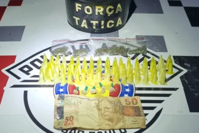 Tráfico de Drogas em Itapira: Homem é Preso em Flagrante com Cocaína, Maconha e Crack