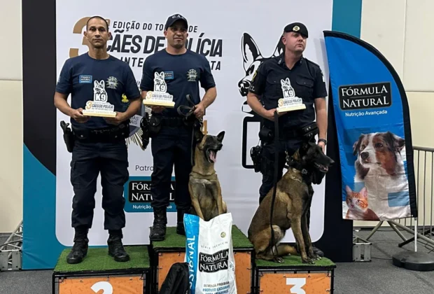 Cadela da GM de Ibiúna vence 3º Torneio de Cães Policiais organizado pela Guarda de Campinas