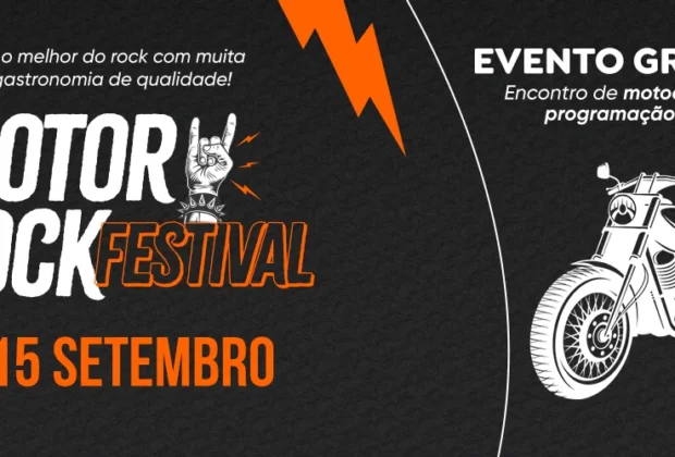 1° Motor Rock Festival acontece nos dias 14 e 15 de setembro no estacionamento do Shopping Parque das Bandeiras