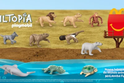 McLanche Feliz convida famílias a se divertirem com animais de Playmobil Wiltopia