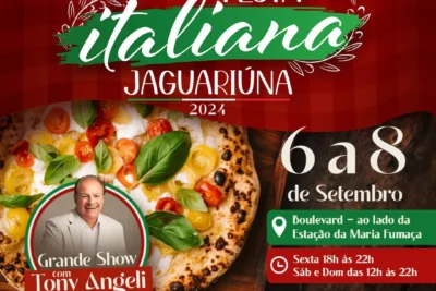 Andiamo, Jaguariúna, tem Festa Italiana no Boulevard!