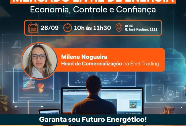 ACIC promove palestra sobre o Mercado Livre de Energia