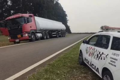 Polícia Militar prende suspeito de roubo de carga de combustível em Engenheiro Coelho