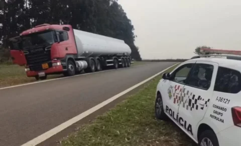 Polícia Militar prende suspeito de roubo de carga de combustível em Engenheiro Coelho