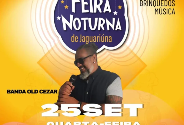 FEIRA NOTURNA AGITA O PARQUE SANTA MARIA NESTA QUARTA COM MÚSICA E GASTRONOMIA