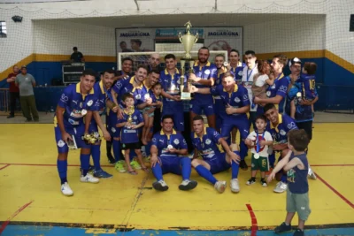 BOTEQUIM É O NOVO CAMPEÃO DA TAÇA PRATA DO FUTSAL AMADOR DE JAGUARIÚNA