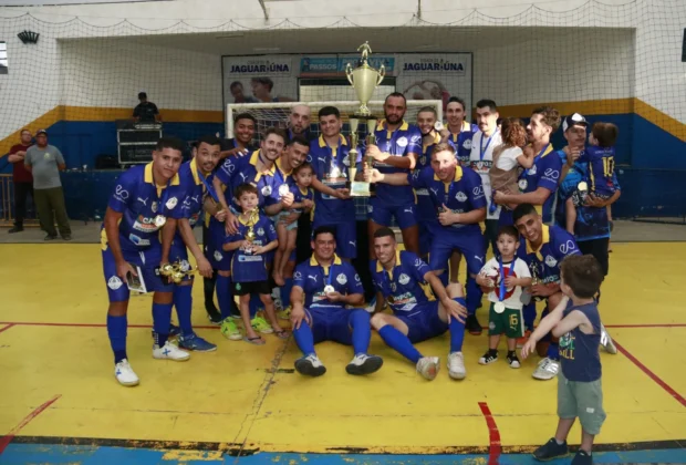 BOTEQUIM É O NOVO CAMPEÃO DA TAÇA PRATA DO FUTSAL AMADOR DE JAGUARIÚNA