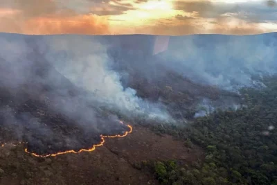 Brasil concentra 76% dos incêndios na América do Sul