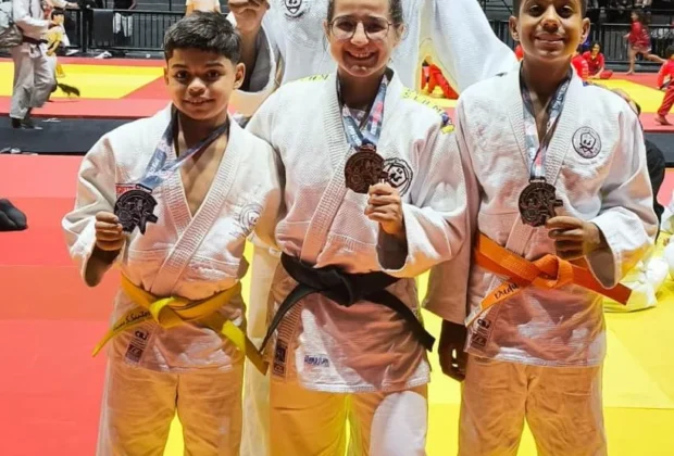 Artur Nogueira conquista 4 medalhas no Open Corinthians de Judô