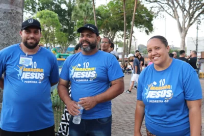 10ª “Marcha para Jesus” de Pedreira aconteceu no sábado, 28 de setembro, na Praça Ângelo Ferrari