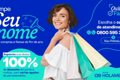 Campanha Quita Fácil oferece descontos de até 100% em juros e multas