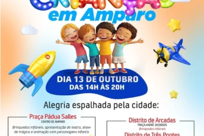 Prefeitura de Amparo promove grande festa em comemoração ao Dia das Crianças