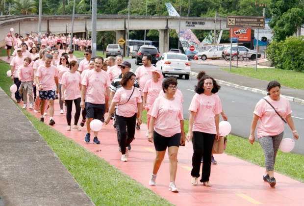 JAGUARIÚNA TERÁ 3ª EDIÇÃO DA CAMINHADA OUTUBRO ROSA NESTE DOMINGO