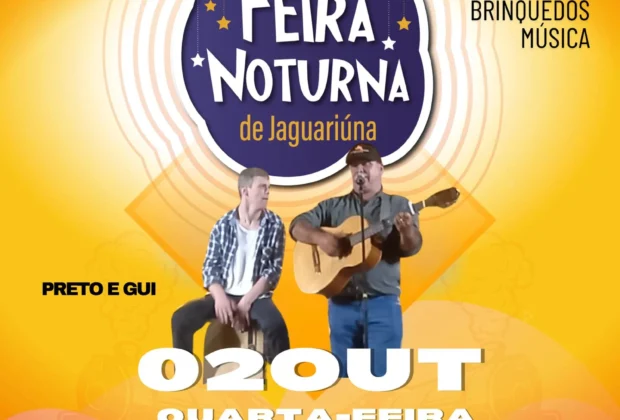 PRIMEIRA FEIRA NOTURNA DE OUTUBRO É NESTA QUARTA NO PARQUE SANTA MARIA