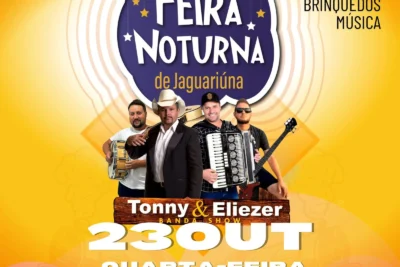 HOJE TEM FEIRA NOTURNA NO PARQUE SANTA MARIA