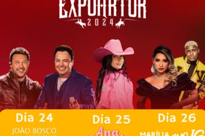 ExpoArtur 2024: Atrações Imperdíveis no Segundo Final de Semana