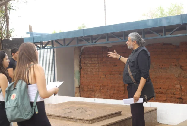 WORKSHOP COM ALUNOS DA UNICAMP PROMOVE A PRESERVAÇÃO DO MURO DE TAIPA DO CEMITÉRIO