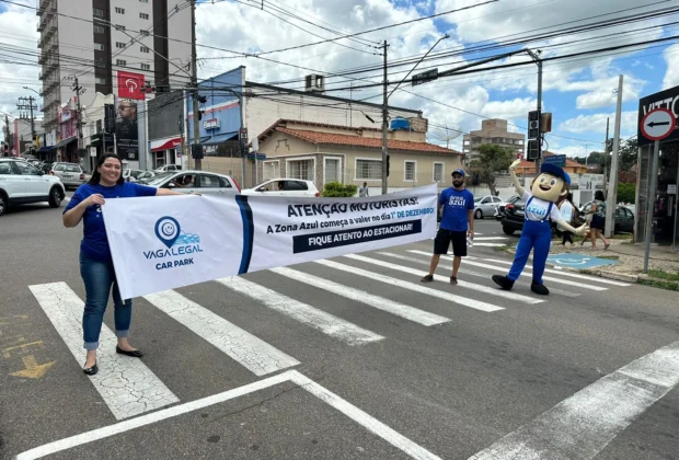 CAMPANHA ORIENTA SOBRE ZONA AZUL EM JAGUARIÚNA