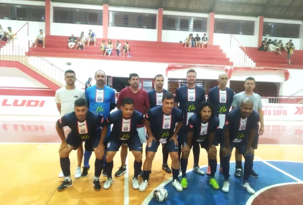 Ginásio de Esportes “Vermelhão” recebe os jogos do Campeonato de Futsal Veteranos 2024